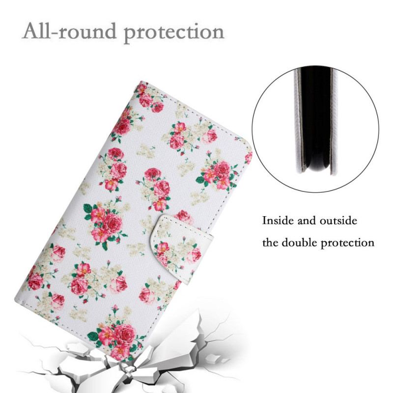 Flip Cover Xiaomi Redmi Note 11 Pro Plus 5G Liberty Royal Blomster