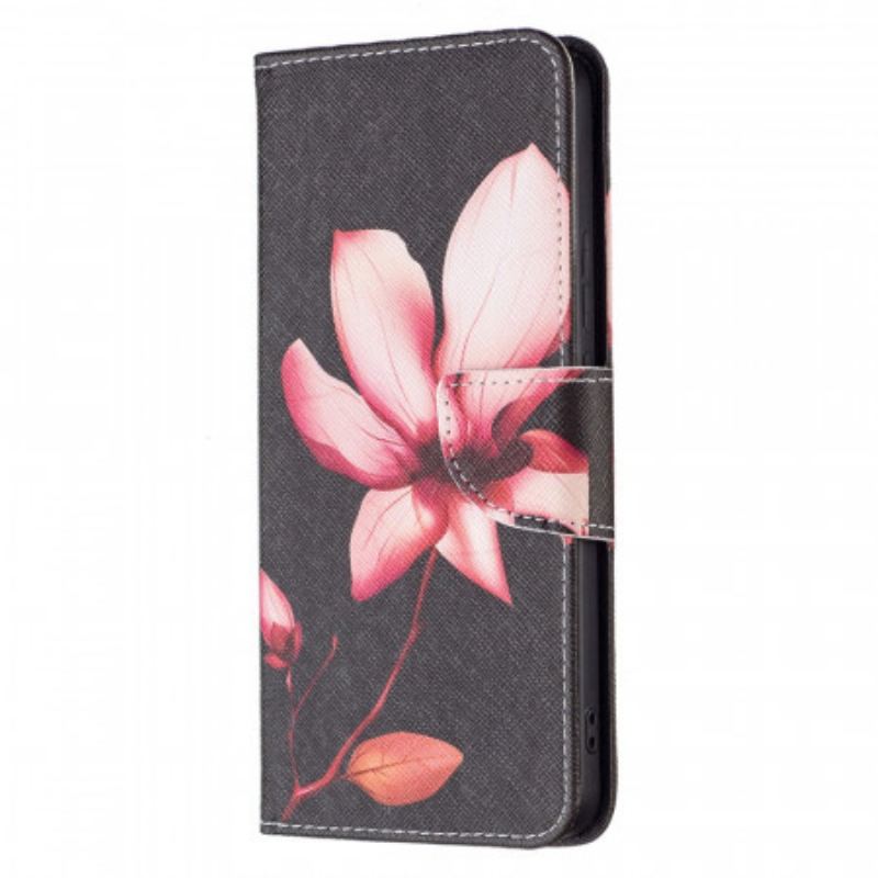 Flip Cover Xiaomi Redmi Note 11 Pro Plus 5G Lyserød Blomst