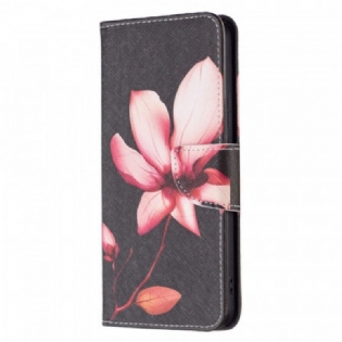 Flip Cover Xiaomi Redmi Note 11 Pro Plus 5G Lyserød Blomst