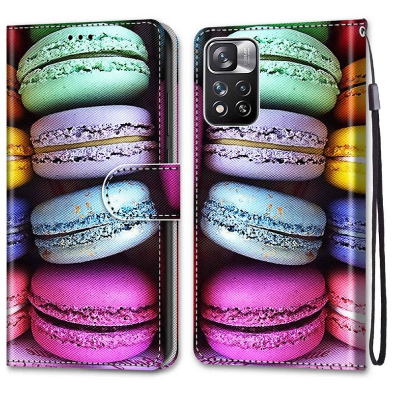 Flip Cover Xiaomi Redmi Note 11 Pro Plus 5G Macarons