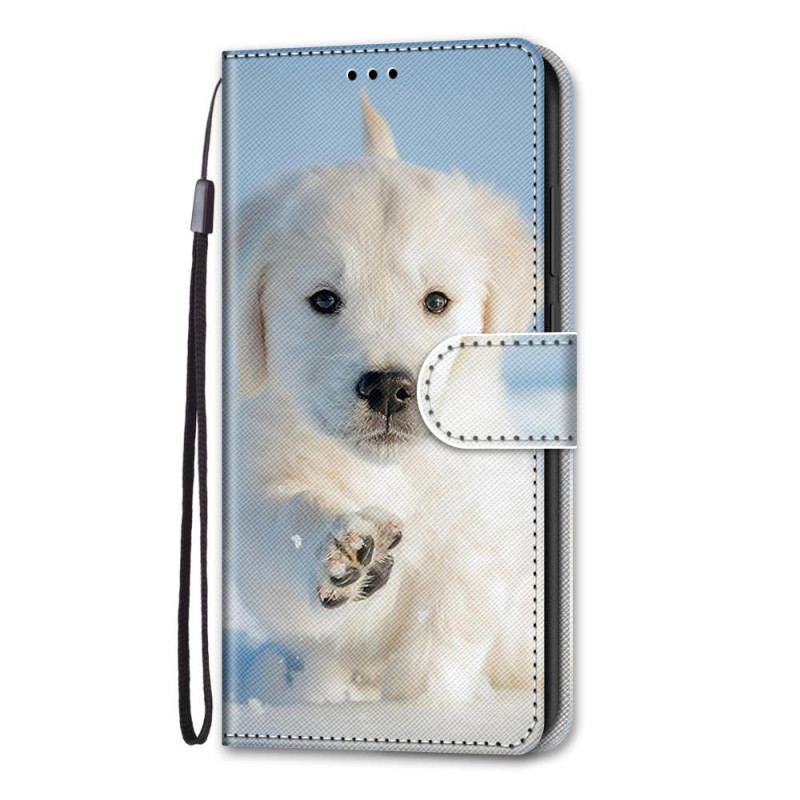 Flip Cover Xiaomi Redmi Note 11 Pro Plus 5G Med Snor Thong Hund