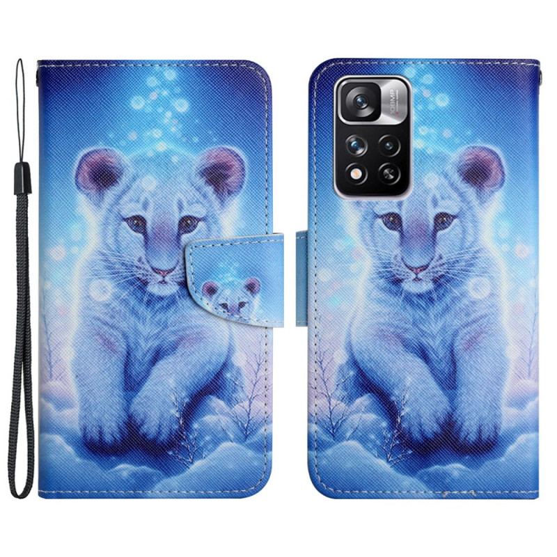 Flip Cover Xiaomi Redmi Note 11 Pro Plus 5G Sne Tiger