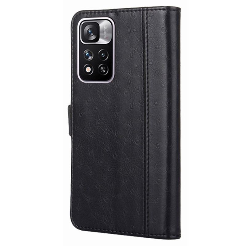 Flip Cover Xiaomi Redmi Note 11 Pro Plus 5G Struds Hudtekstur