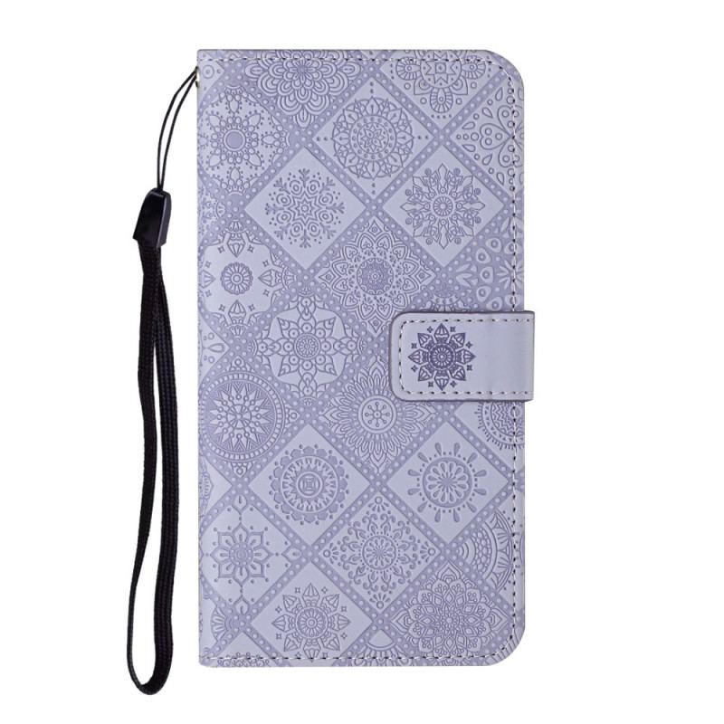 Flip Cover Xiaomi Redmi Note 11 Pro Plus 5G Tapestry Mønster