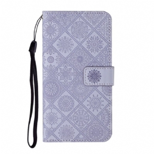 Flip Cover Xiaomi Redmi Note 11 Pro Plus 5G Tapestry Mønster