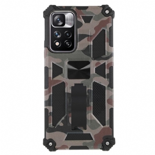 Mobilcover Xiaomi Redmi Note 11 Pro Plus 5G Camouflage Aftagelig Støtte