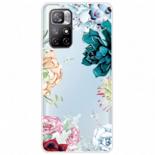 Mobilcover Xiaomi Redmi Note 11 Pro Plus 5G Sømløse Akvarelblomster