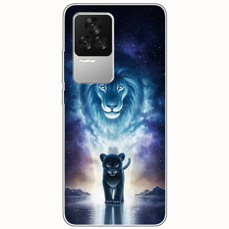 Cover Poco F4 Feline Dream Silikone