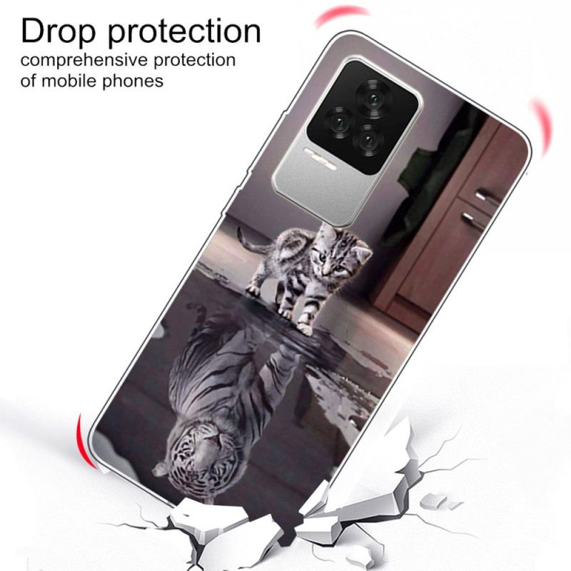 Cover Poco F4 Feline Dream Silikone