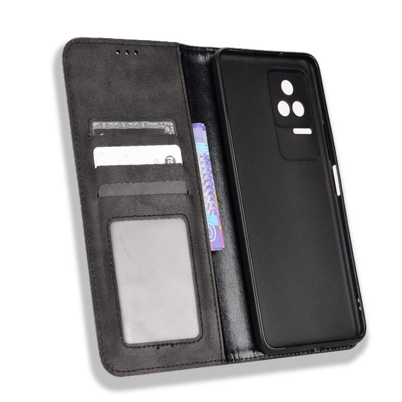 Cover Poco F4 Flip Cover Stiliseret