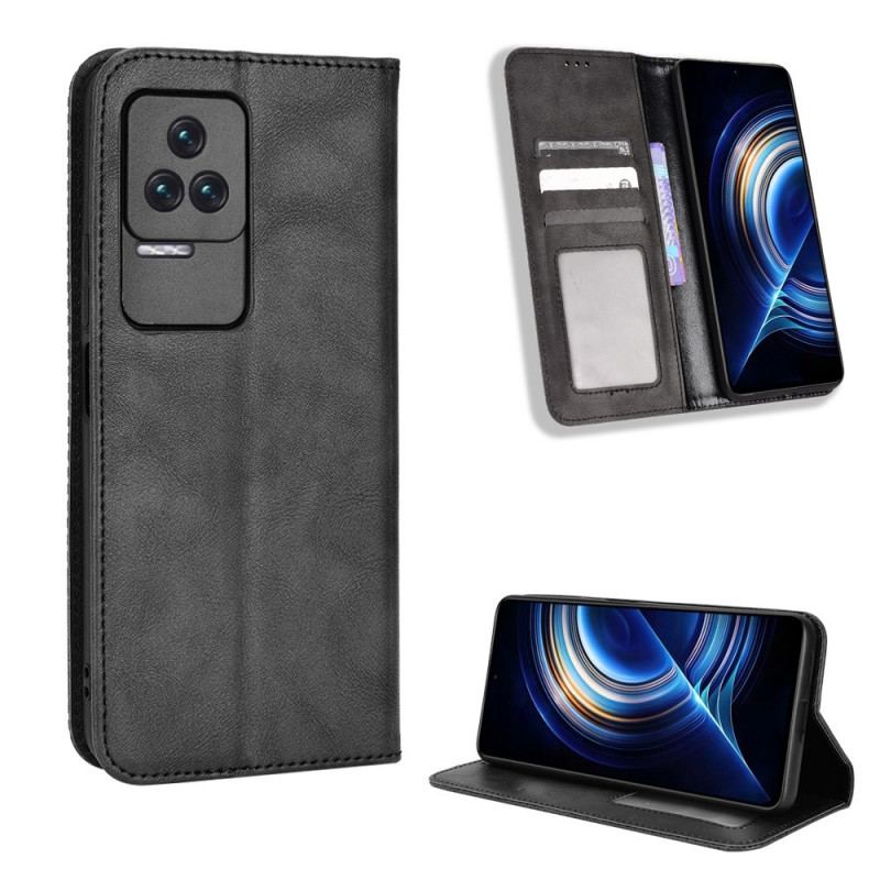 Cover Poco F4 Flip Cover Stiliseret