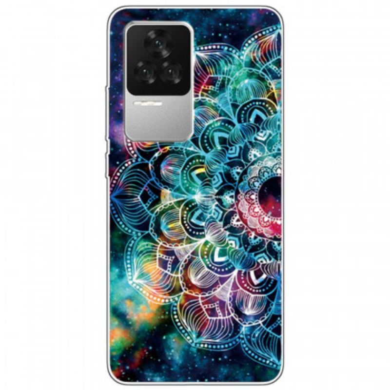 Cover Poco F4 Silikone Mandala