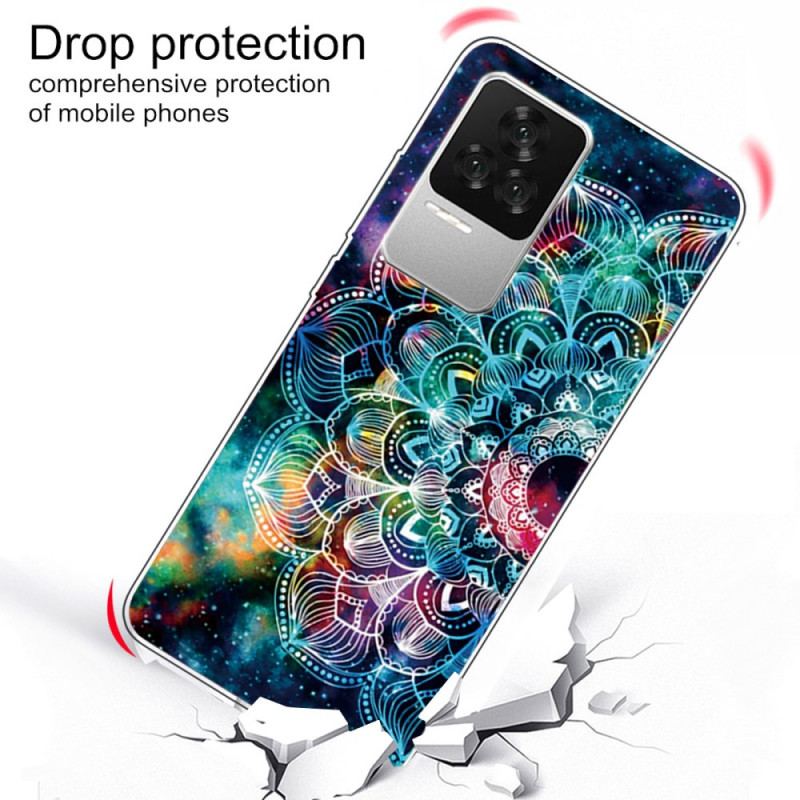 Cover Poco F4 Silikone Mandala