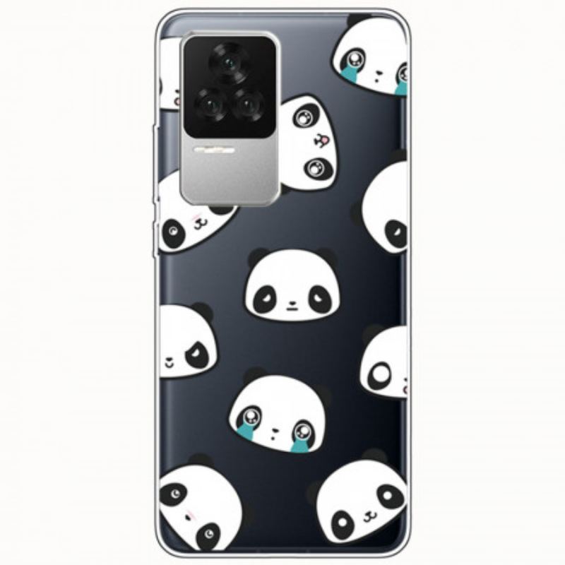 Mobilcover Poco F4 Panda Hoveder