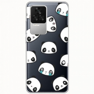 Mobilcover Poco F4 Panda Hoveder