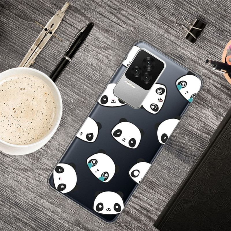 Mobilcover Poco F4 Panda Hoveder