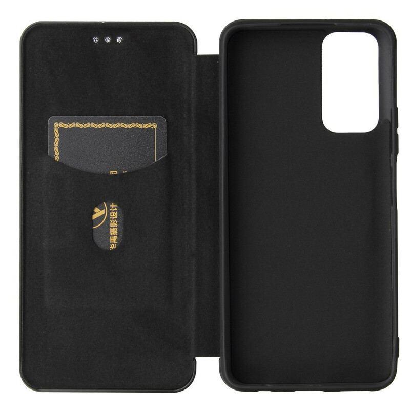 Cover Honor 10X Lite Flip Cover Kulfiber