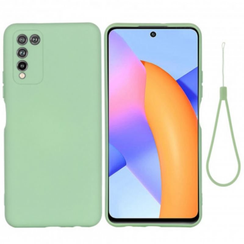 Cover Honor 10X Lite Flydende Silikone Med Snor