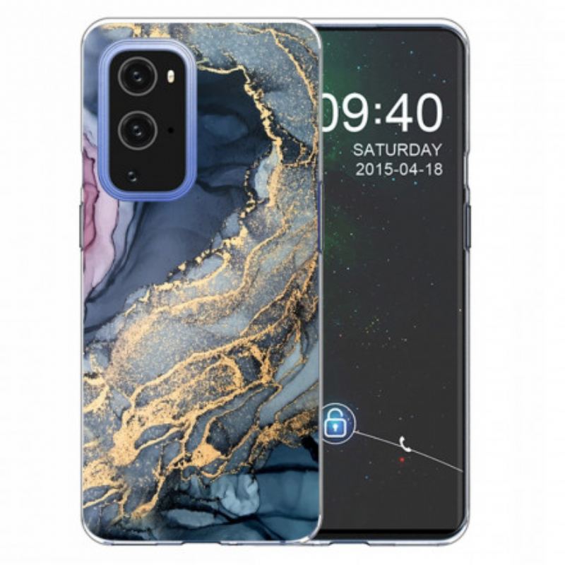 Cover OnePlus 9 Pro Farvet Marmor