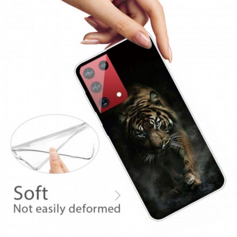 Cover OnePlus 9 Pro Fleksibel Tiger