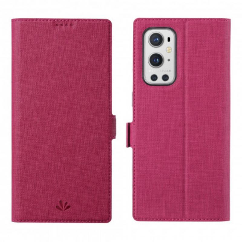 Cover OnePlus 9 Pro Flip Cover Tekstureret Vili Dmx