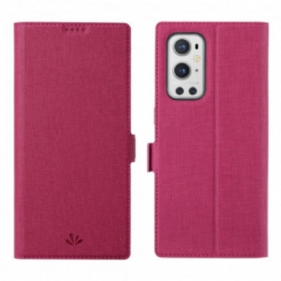 Cover OnePlus 9 Pro Flip Cover Tekstureret Vili Dmx