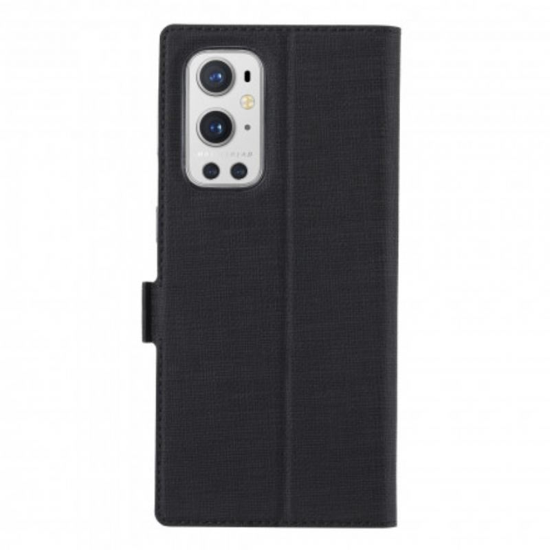 Cover OnePlus 9 Pro Flip Cover Tekstureret Vili Dmx