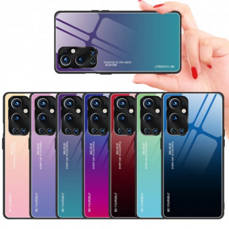 Cover OnePlus 9 Pro Hærdet Glas Vær Dig Selv