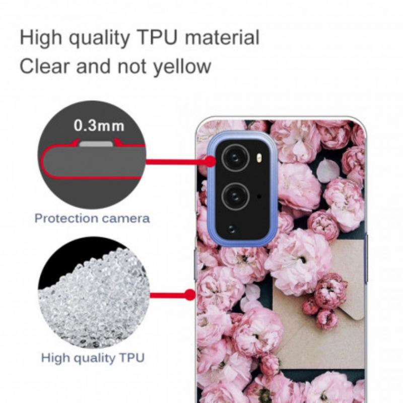 Cover OnePlus 9 Pro Intense Blomster