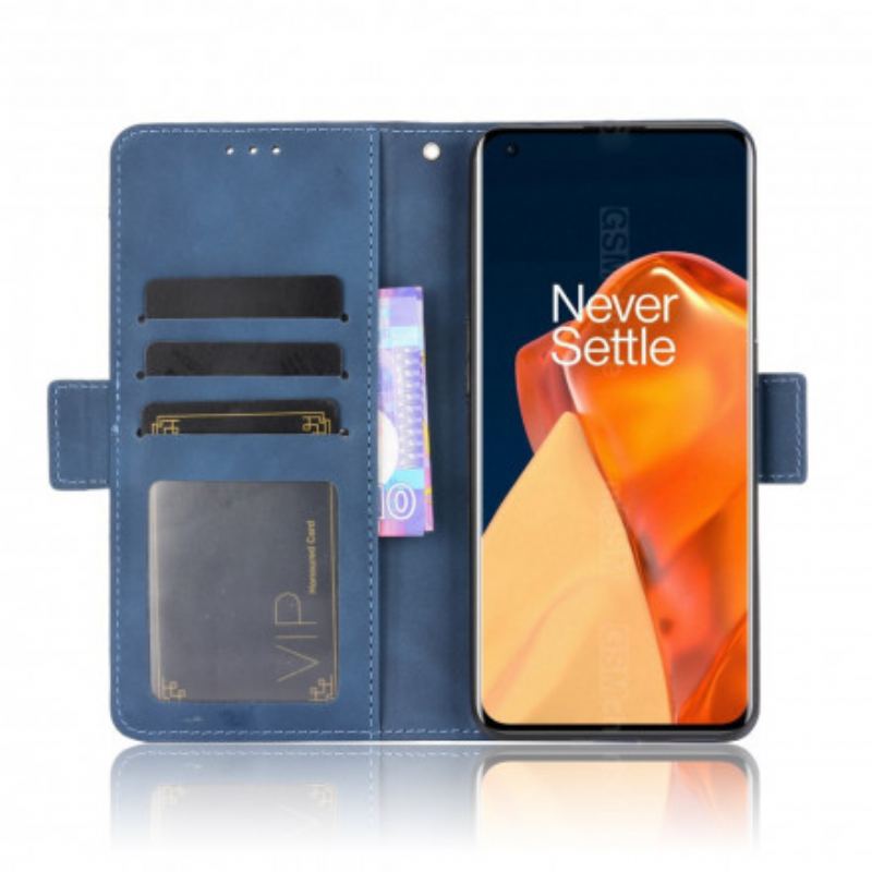 Flip Cover OnePlus 9 Pro Multi-card Premier Class