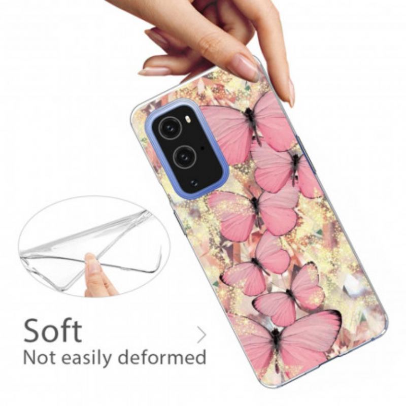 Mobilcover OnePlus 9 Pro Sommerfugle Sommerfugle