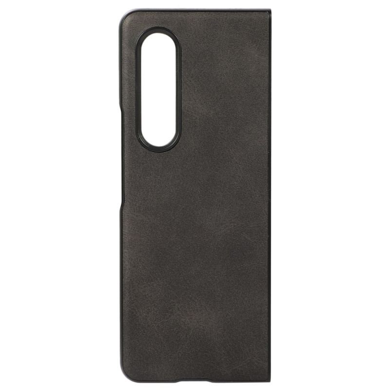 Cover Samsung Galaxy Z Fold 4 Belagt Lædertekstur