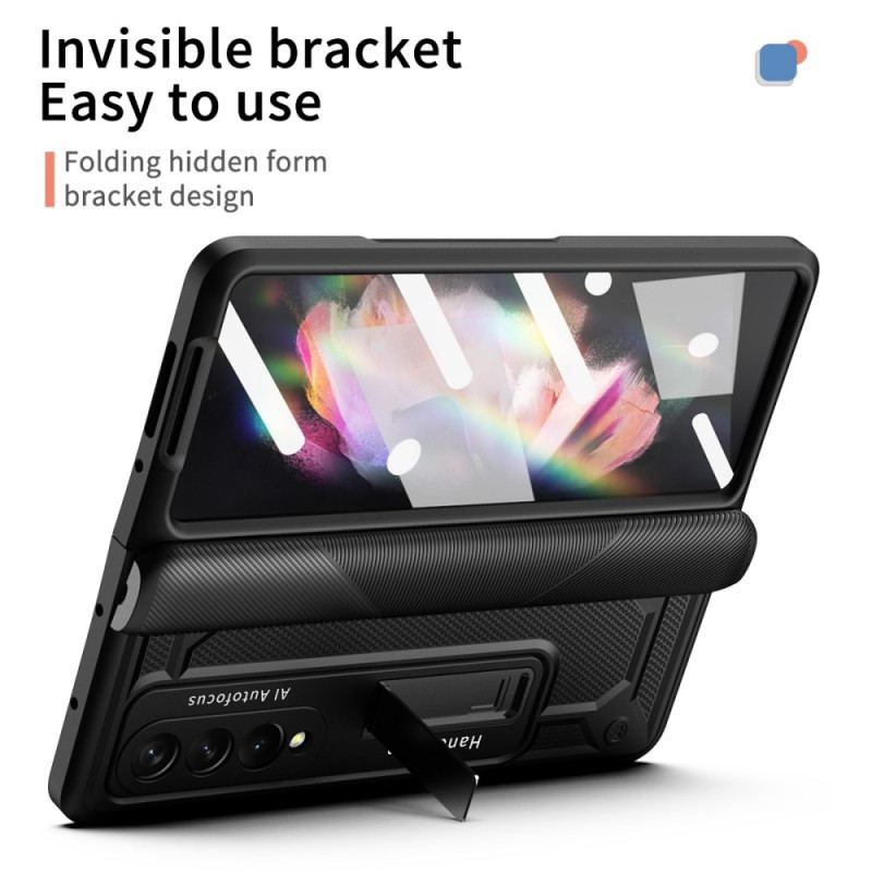 Cover Samsung Galaxy Z Fold 4 Beskyttelsessæt Dobbelt Beskyttelse Hærdet Glas