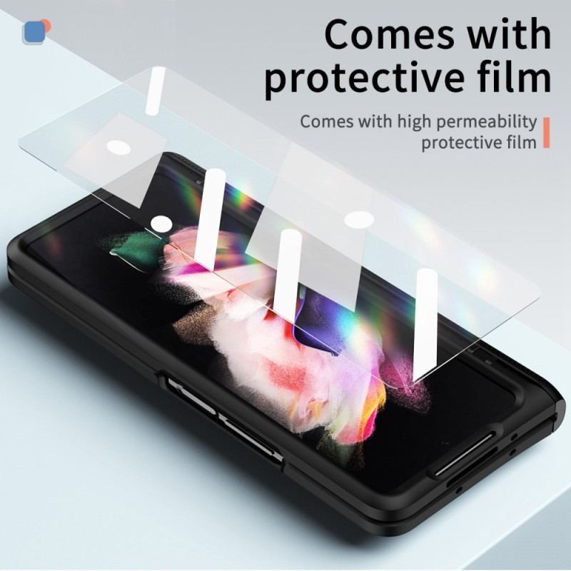 Cover Samsung Galaxy Z Fold 4 Beskyttelsessæt Dobbelt Beskyttelse Hærdet Glas