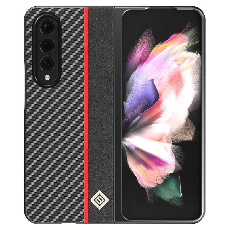 Cover Samsung Galaxy Z Fold 4 Carbon Fiber Line Lc. Imeeke