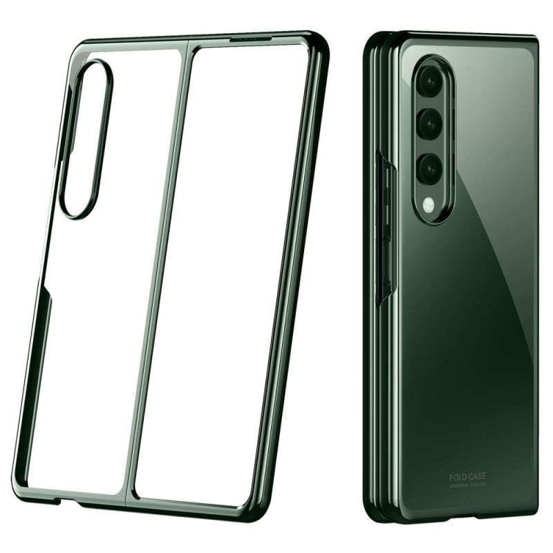 Cover Samsung Galaxy Z Fold 4 Diskret Metallisk