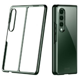 Cover Samsung Galaxy Z Fold 4 Diskret Metallisk