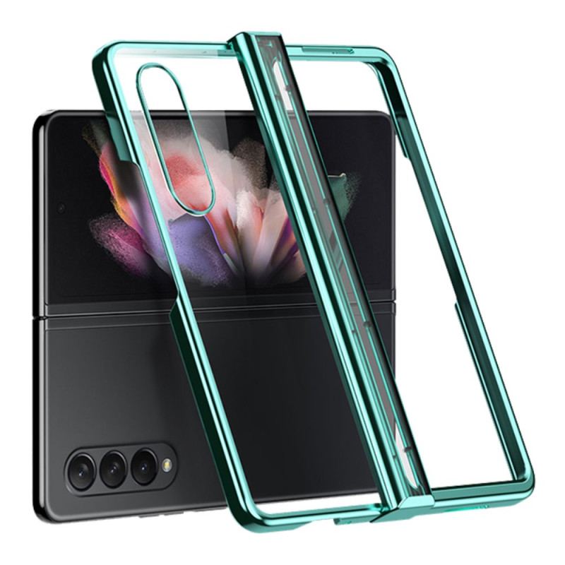 Cover Samsung Galaxy Z Fold 4 Klar Metallisk Hængslet