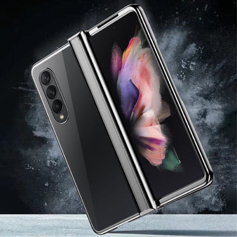 Cover Samsung Galaxy Z Fold 4 Klar Metallisk Hængslet