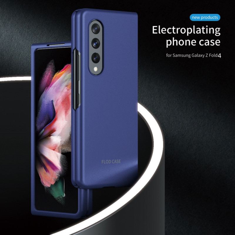 Cover Samsung Galaxy Z Fold 4 Metallisk Flod Sag