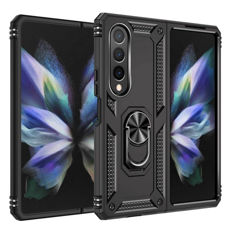 Cover Samsung Galaxy Z Fold 4 Militær Klasse Med Ring