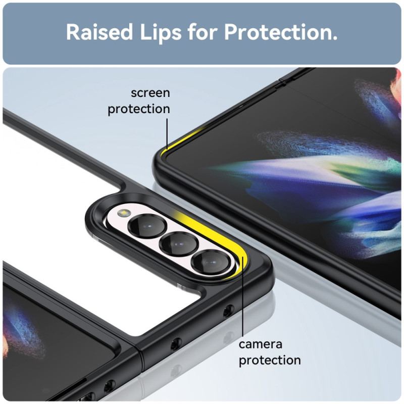 Cover Samsung Galaxy Z Fold 4 Plast Farve