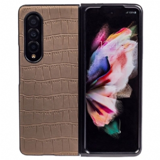 Cover Samsung Galaxy Z Fold 4 Præget Krokodille