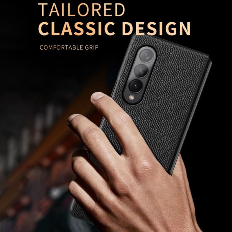 Cover Samsung Galaxy Z Fold 4 Vævet Tekstur