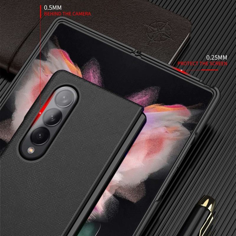 Cover Samsung Galaxy Z Fold 4 Vævet Tekstur