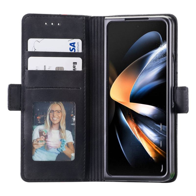 Flip Cover Samsung Galaxy Z Fold 4 Casedance Serie Waltz 001