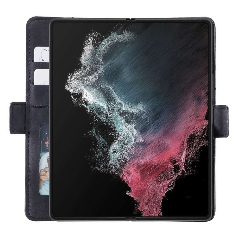 Flip Cover Samsung Galaxy Z Fold 4 Casedance Serie Waltz 001