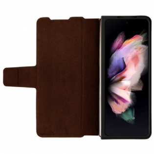 Flip Cover Samsung Galaxy Z Fold 4 Nillkin Imiteret Læder