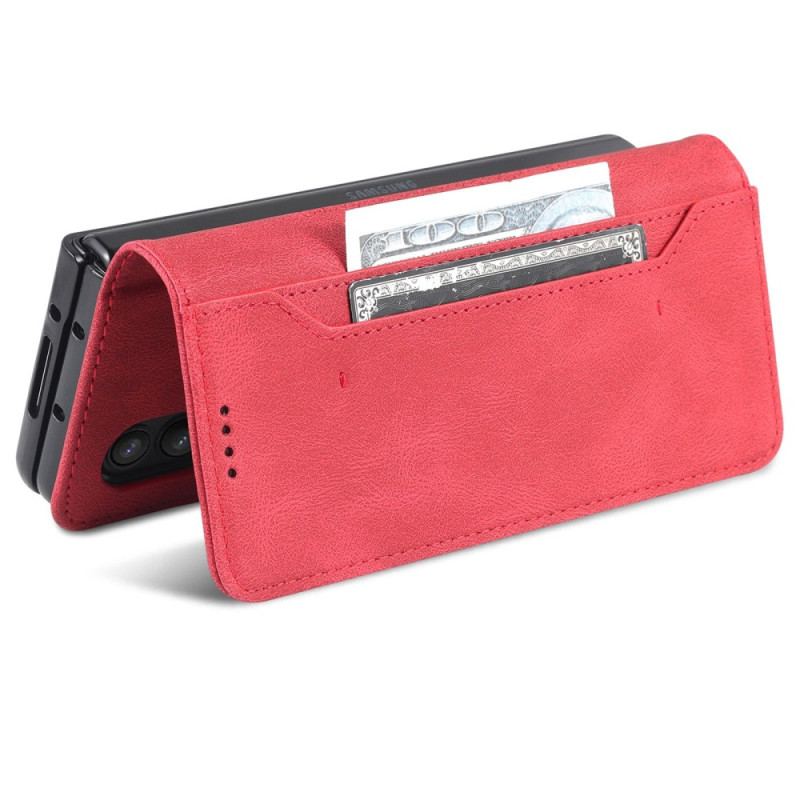 Flip Cover Samsung Galaxy Z Fold 4 Punge Etui Azns Stitching Wallet