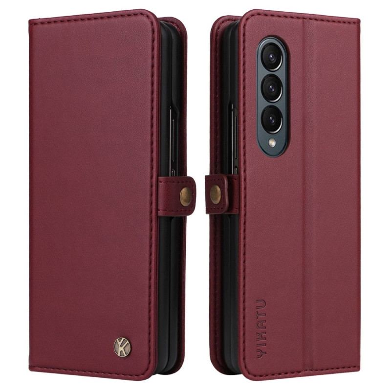 Flip Cover Samsung Galaxy Z Fold 4 Yikatu Yk-001